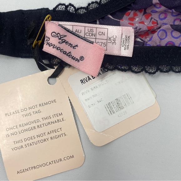 Agent Provocateur Riva Multi Silk Set NWT - Picture 16 of 16